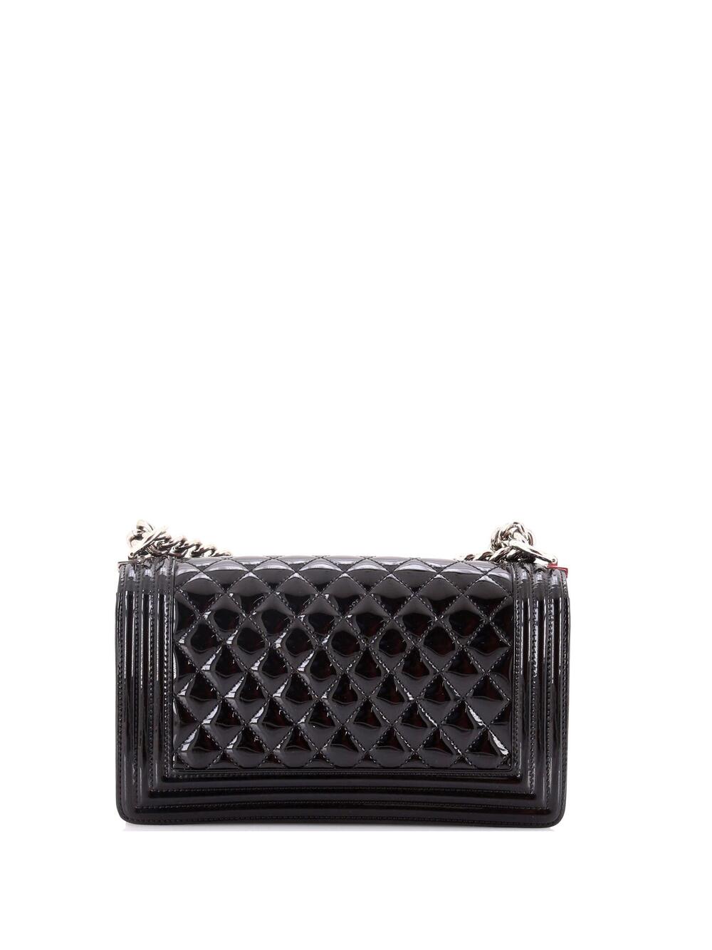 Chanel Boy Flap Bag Quilted Plexiglass #239928C32B - Picture 3 of 6